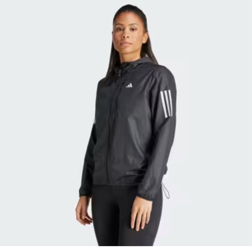Adidas Women's Black running‎ Jacket medium